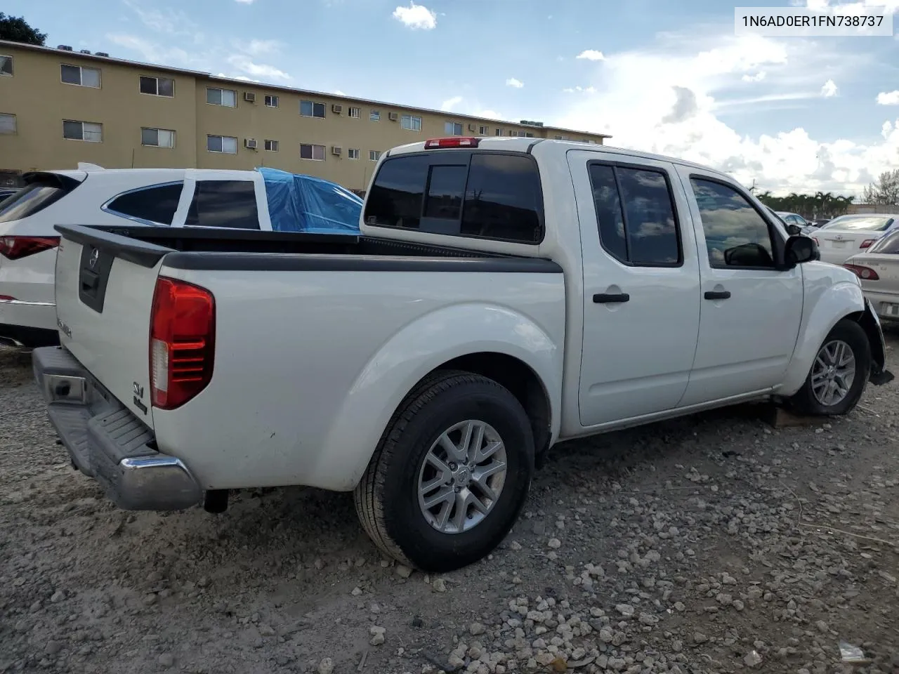 2015 Nissan Frontier S VIN: 1N6AD0ER1FN738737 Lot: 71989034