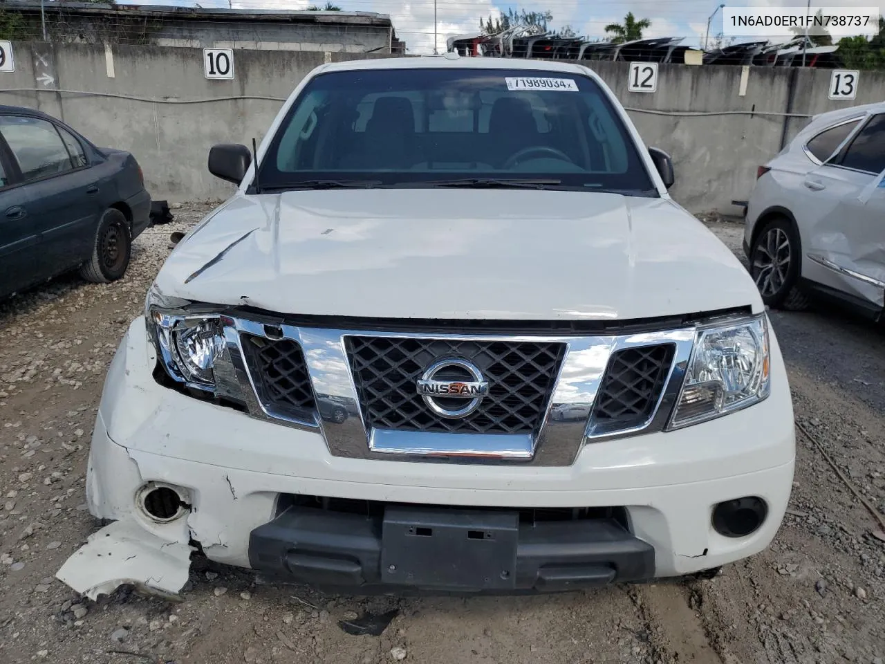 1N6AD0ER1FN738737 2015 Nissan Frontier S