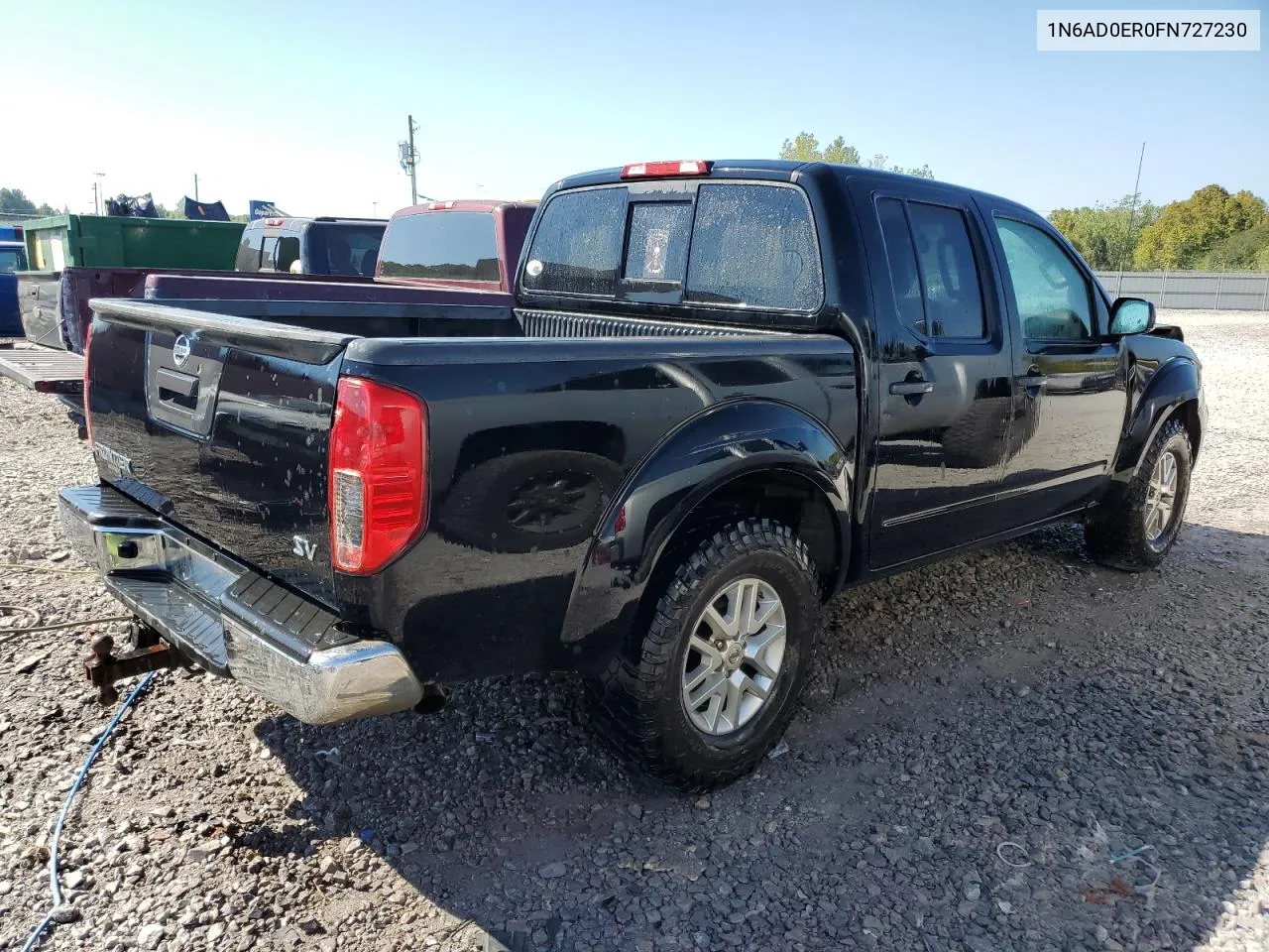 2015 Nissan Frontier S VIN: 1N6AD0ER0FN727230 Lot: 72407564