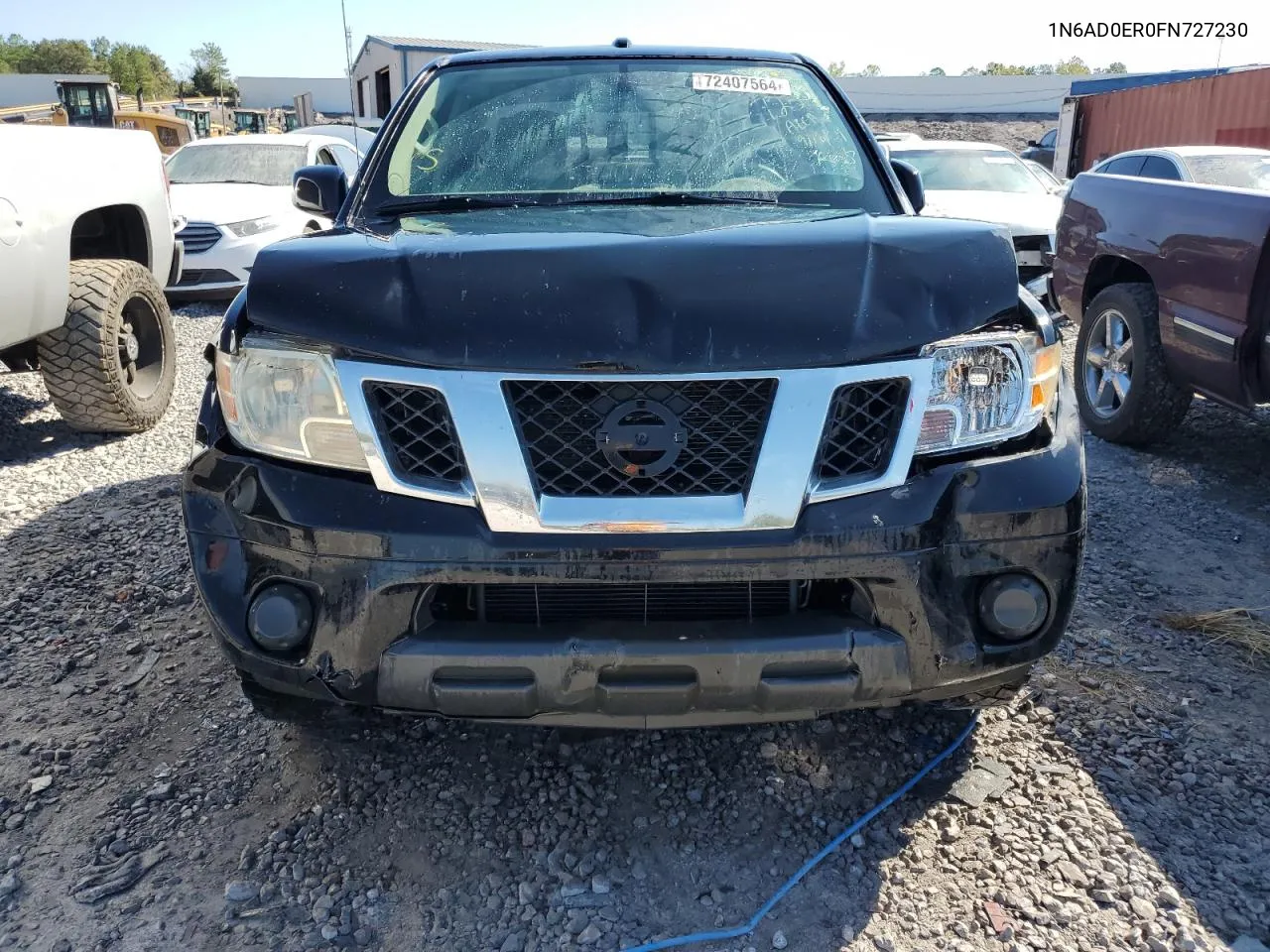 2015 Nissan Frontier S VIN: 1N6AD0ER0FN727230 Lot: 72407564