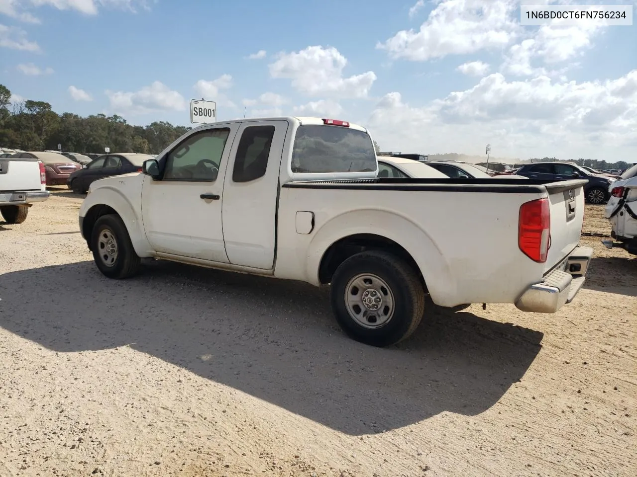 2015 Nissan Frontier S VIN: 1N6BD0CT6FN756234 Lot: 75261454