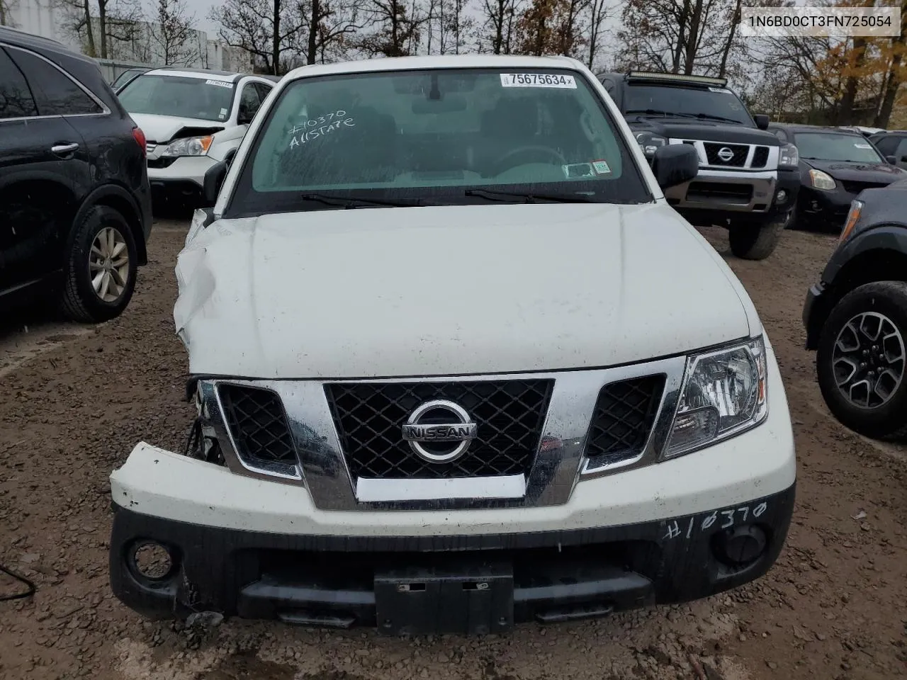 2015 Nissan Frontier S VIN: 1N6BD0CT3FN725054 Lot: 75675634