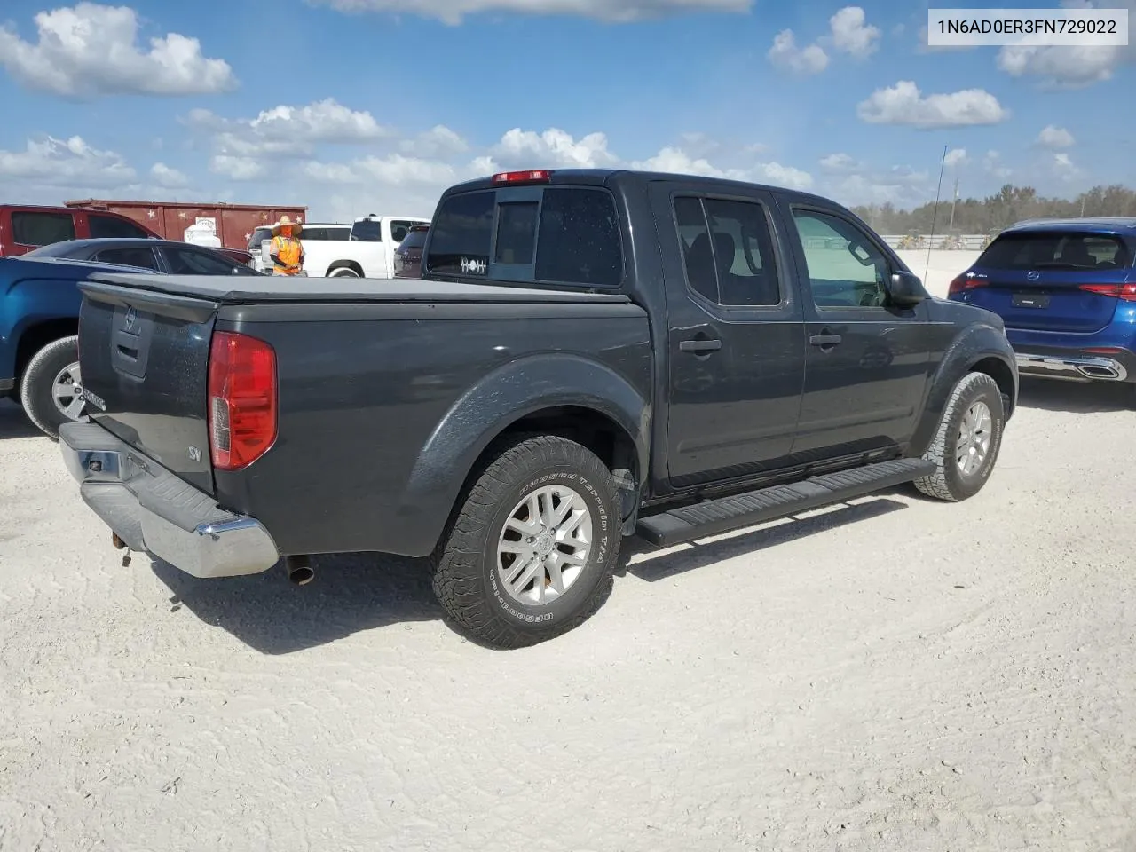 2015 Nissan Frontier S VIN: 1N6AD0ER3FN729022 Lot: 75817944