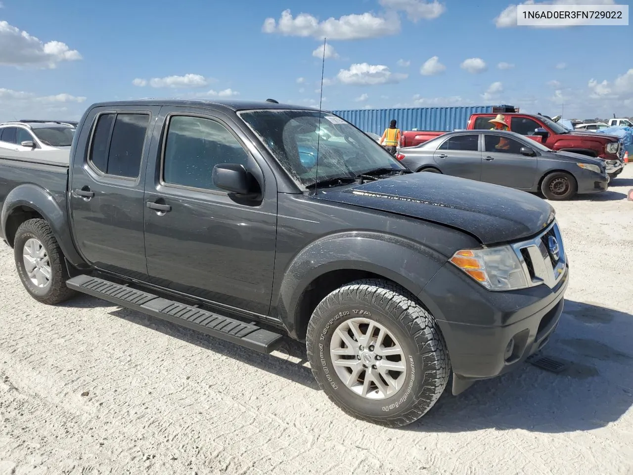 2015 Nissan Frontier S VIN: 1N6AD0ER3FN729022 Lot: 75817944