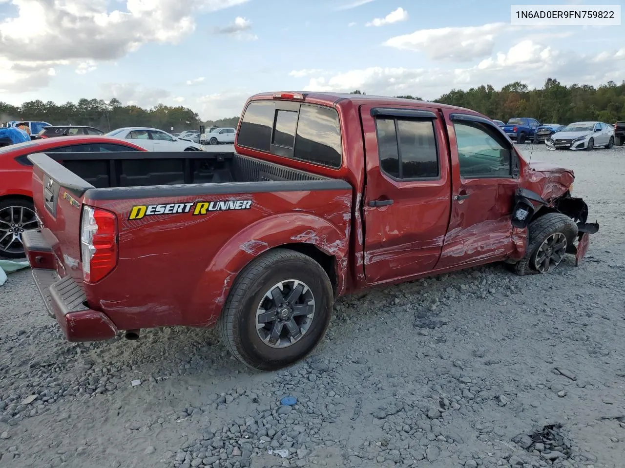 2015 Nissan Frontier S VIN: 1N6AD0ER9FN759822 Lot: 77757614