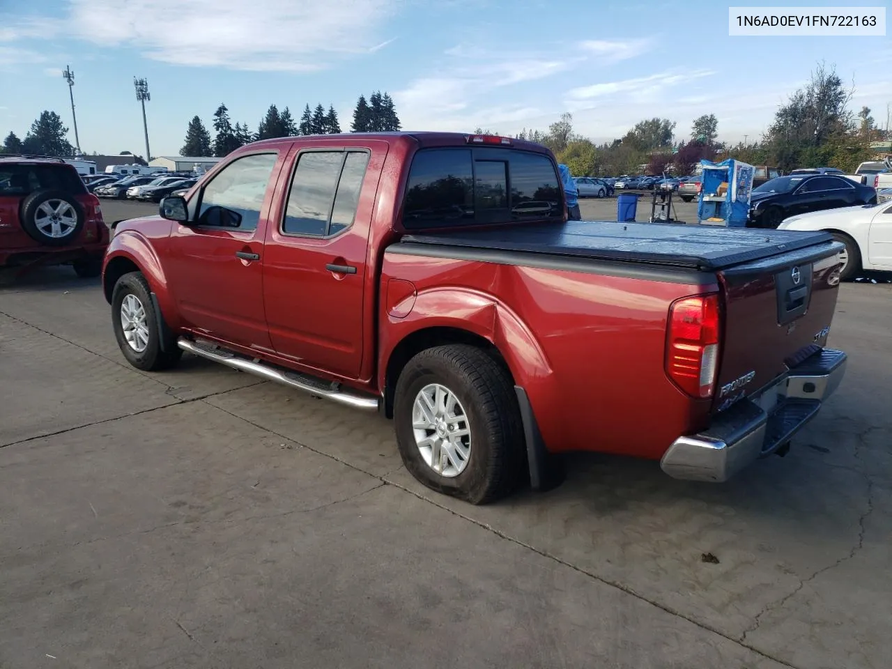 2015 Nissan Frontier S VIN: 1N6AD0EV1FN722163 Lot: 77825034