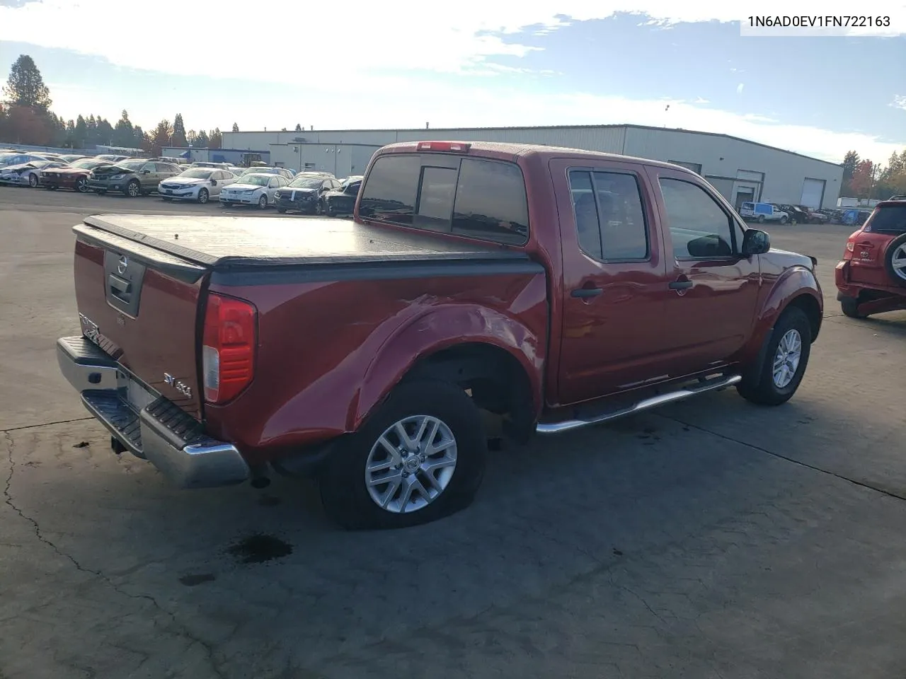 2015 Nissan Frontier S VIN: 1N6AD0EV1FN722163 Lot: 77825034