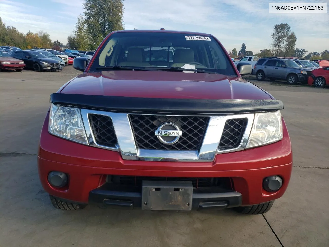 2015 Nissan Frontier S VIN: 1N6AD0EV1FN722163 Lot: 77825034