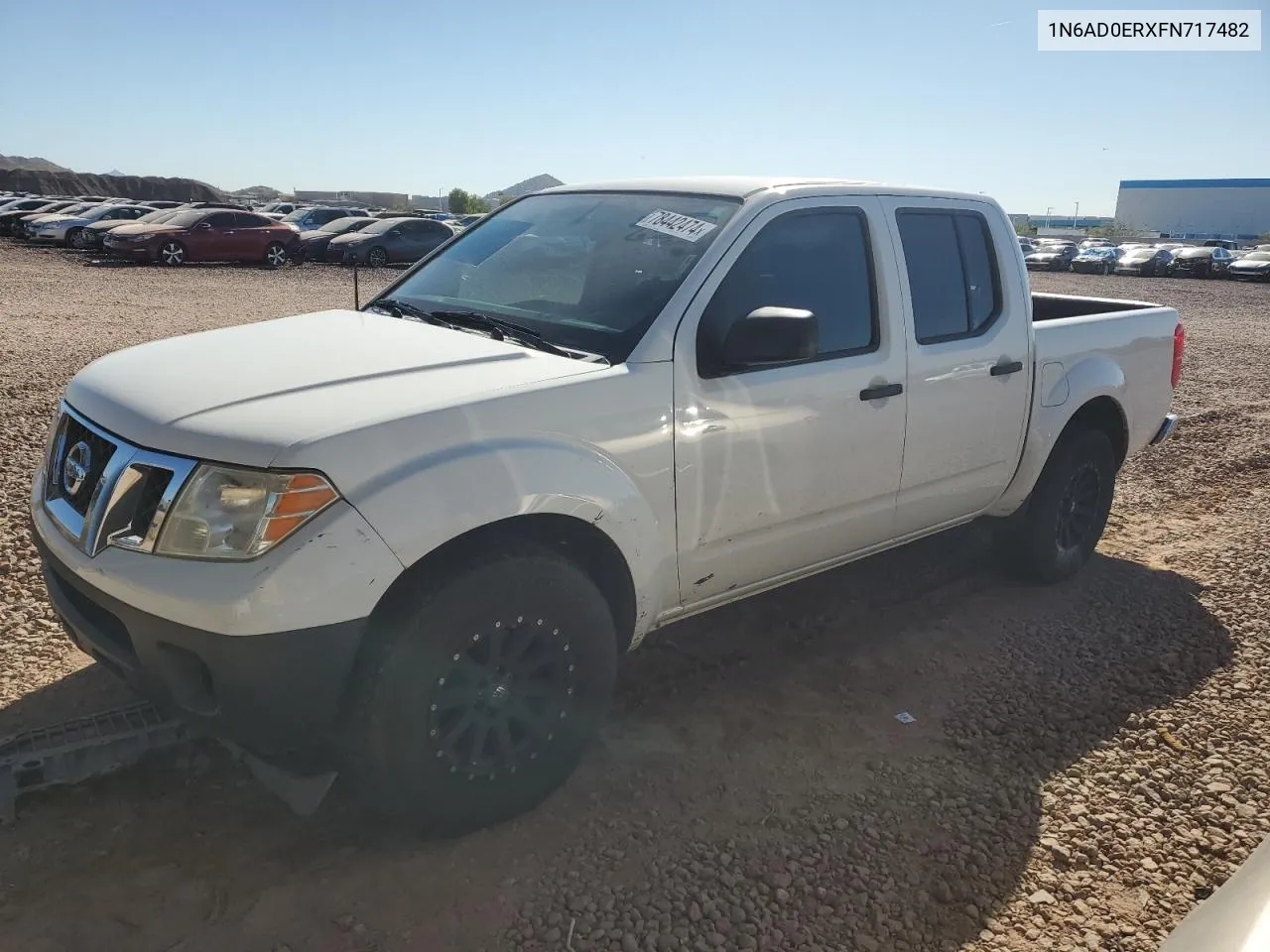 2015 Nissan Frontier S VIN: 1N6AD0ERXFN717482 Lot: 78442474