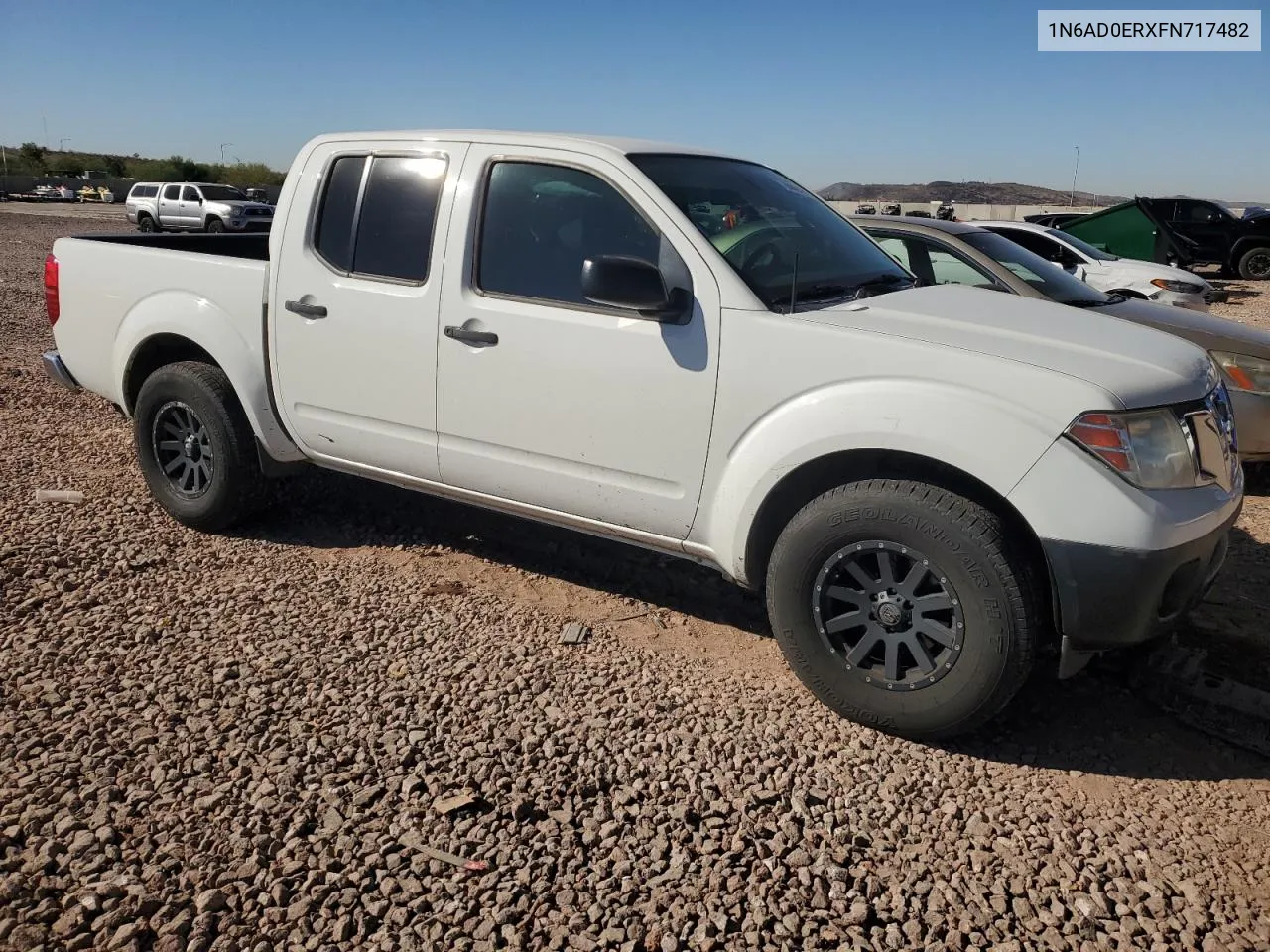 2015 Nissan Frontier S VIN: 1N6AD0ERXFN717482 Lot: 78442474