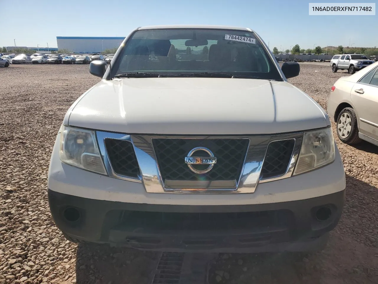 2015 Nissan Frontier S VIN: 1N6AD0ERXFN717482 Lot: 78442474