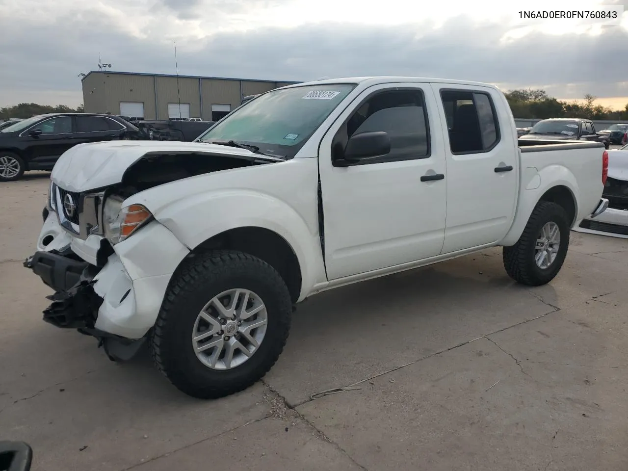 2015 Nissan Frontier S VIN: 1N6AD0ER0FN760843 Lot: 80650124