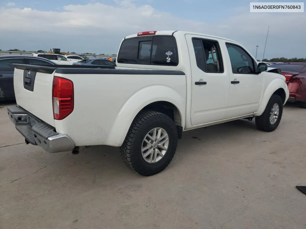 2015 Nissan Frontier S VIN: 1N6AD0ER0FN760843 Lot: 80650124