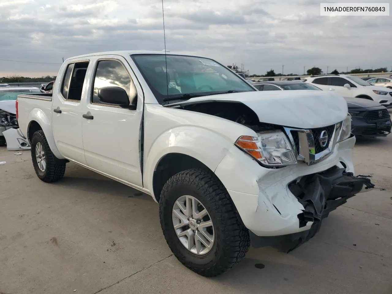 2015 Nissan Frontier S VIN: 1N6AD0ER0FN760843 Lot: 80650124