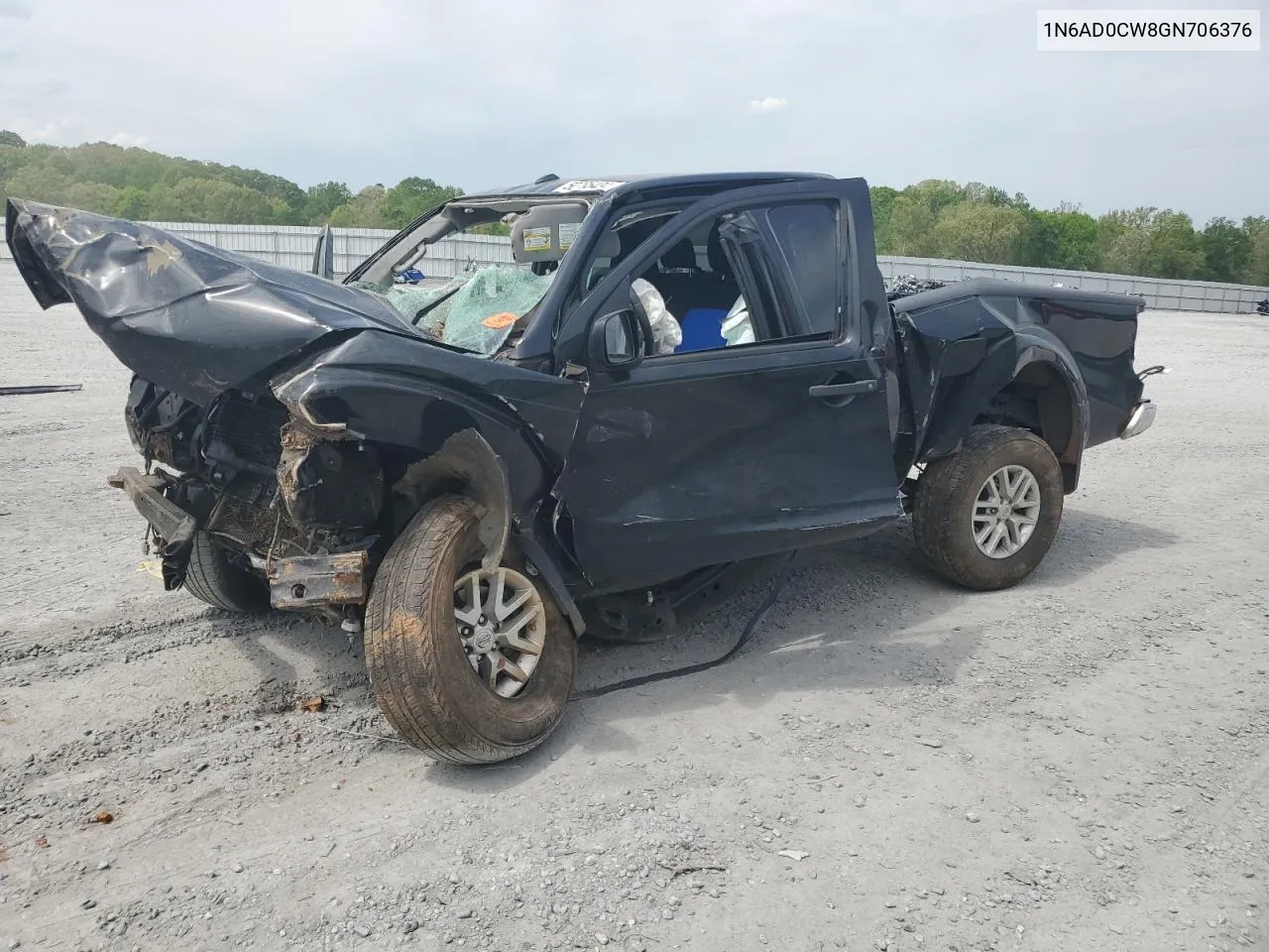 2016 Nissan Frontier Sv VIN: 1N6AD0CW8GN706376 Lot: 50785434