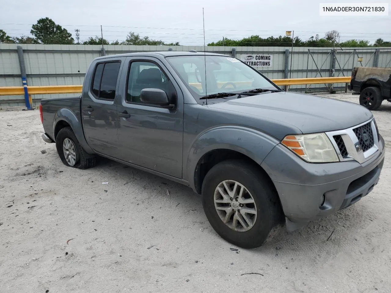 2016 Nissan Frontier S VIN: 1N6AD0ER3GN721830 Lot: 62951764