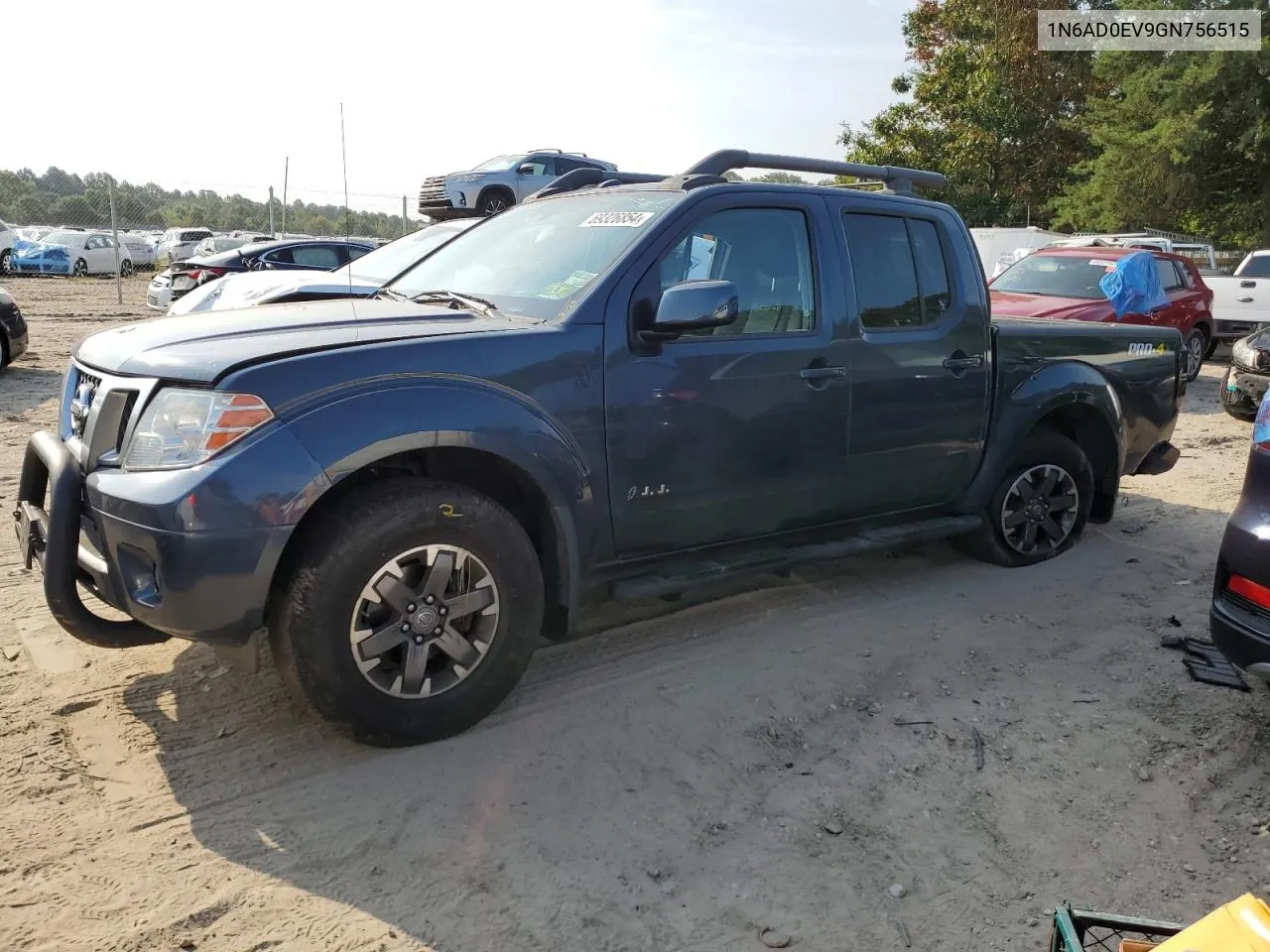 2016 Nissan Frontier S VIN: 1N6AD0EV9GN756515 Lot: 69326854