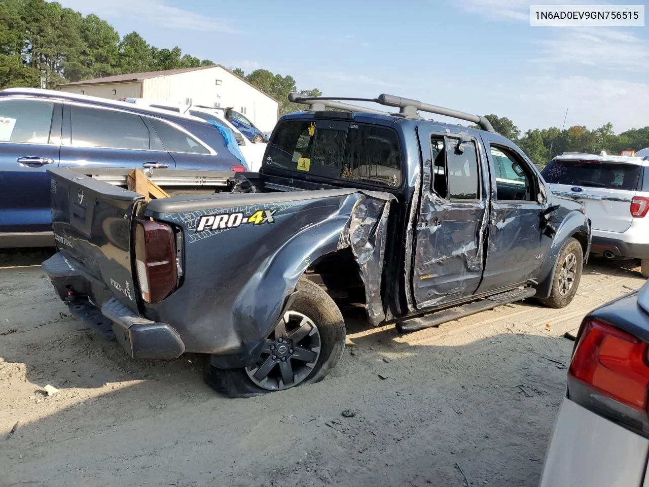 2016 Nissan Frontier S VIN: 1N6AD0EV9GN756515 Lot: 69326854