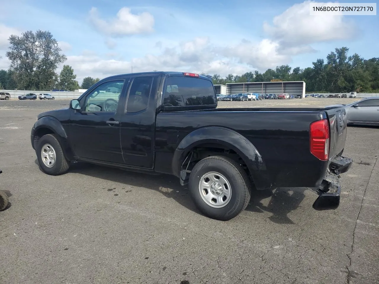 2016 Nissan Frontier S VIN: 1N6BD0CT2GN727170 Lot: 71598434