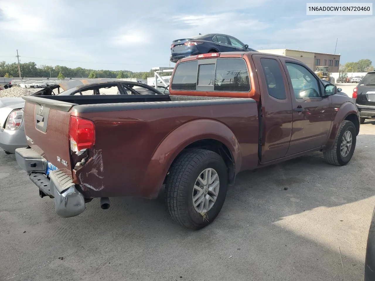 2016 Nissan Frontier Sv VIN: 1N6AD0CW1GN720460 Lot: 72992164