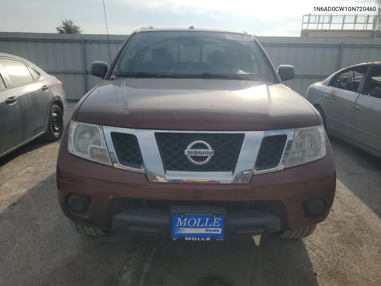 1N6AD0CW1GN720460 2016 Nissan Frontier Sv