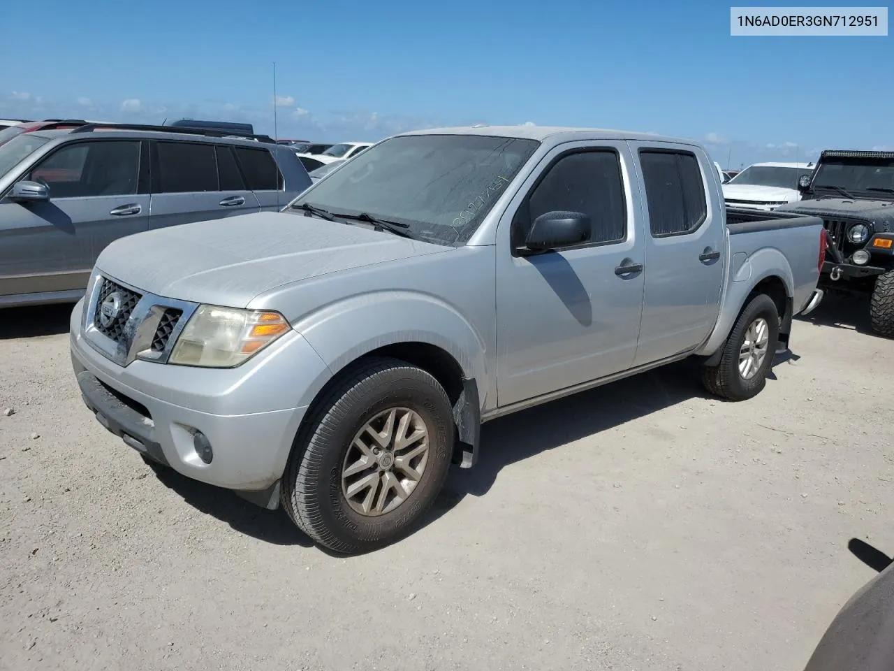 2016 Nissan Frontier S VIN: 1N6AD0ER3GN712951 Lot: 73927764