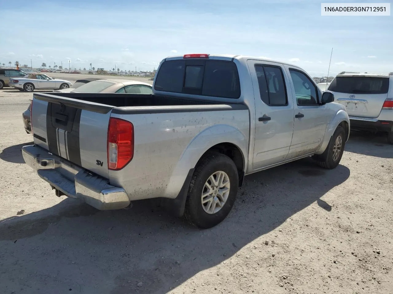 2016 Nissan Frontier S VIN: 1N6AD0ER3GN712951 Lot: 73927764