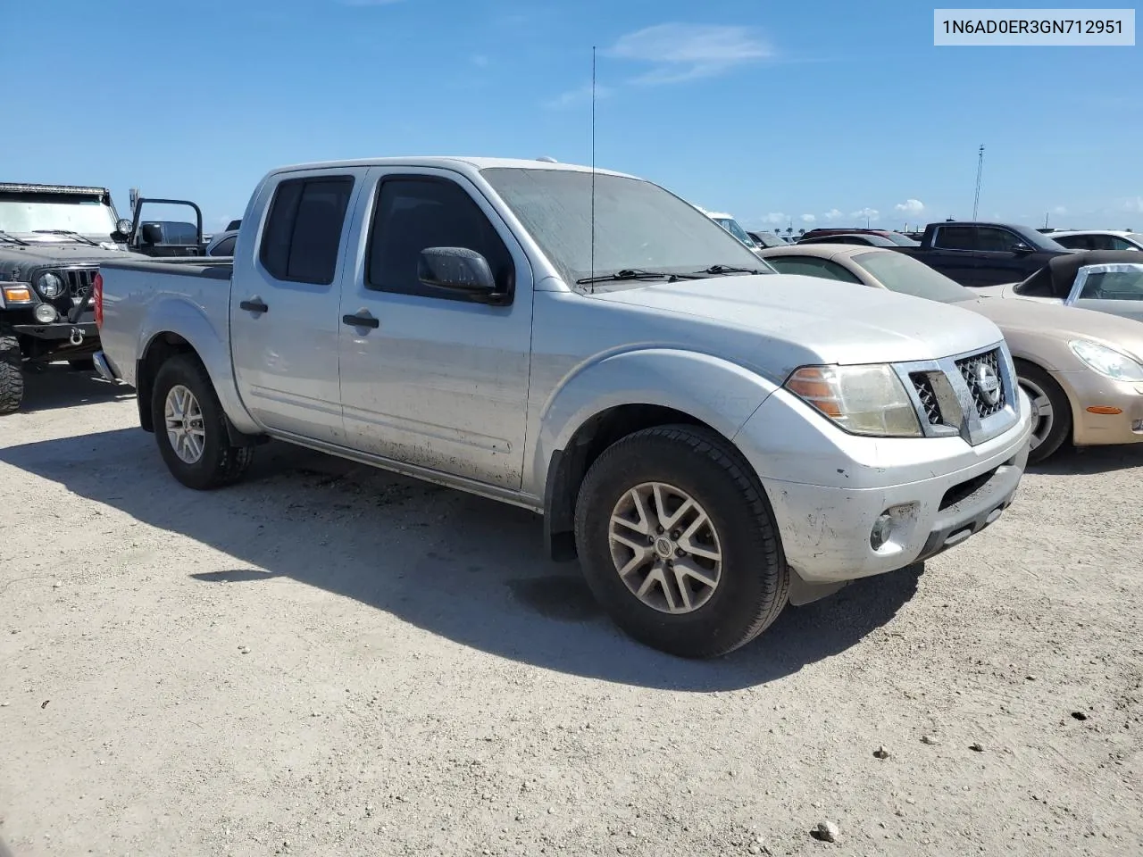 2016 Nissan Frontier S VIN: 1N6AD0ER3GN712951 Lot: 73927764