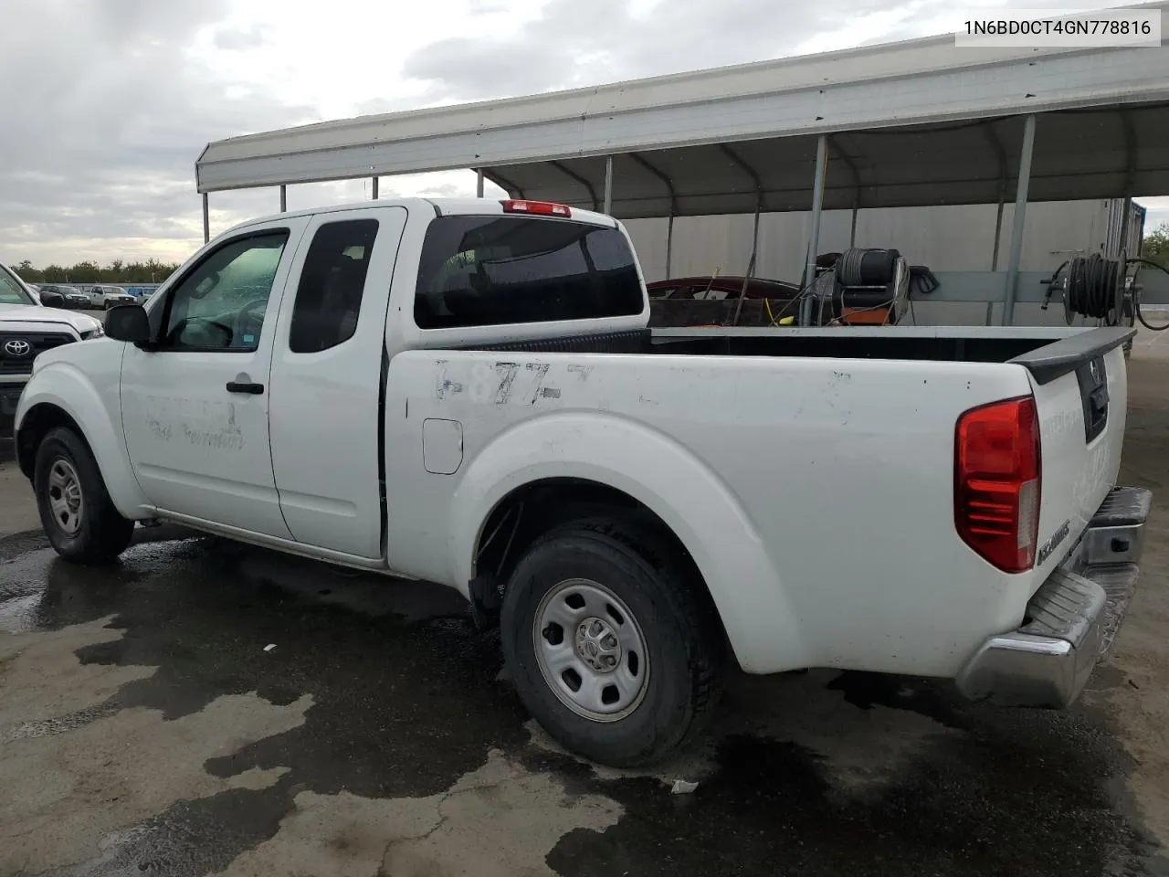 2016 Nissan Frontier S VIN: 1N6BD0CT4GN778816 Lot: 76731334