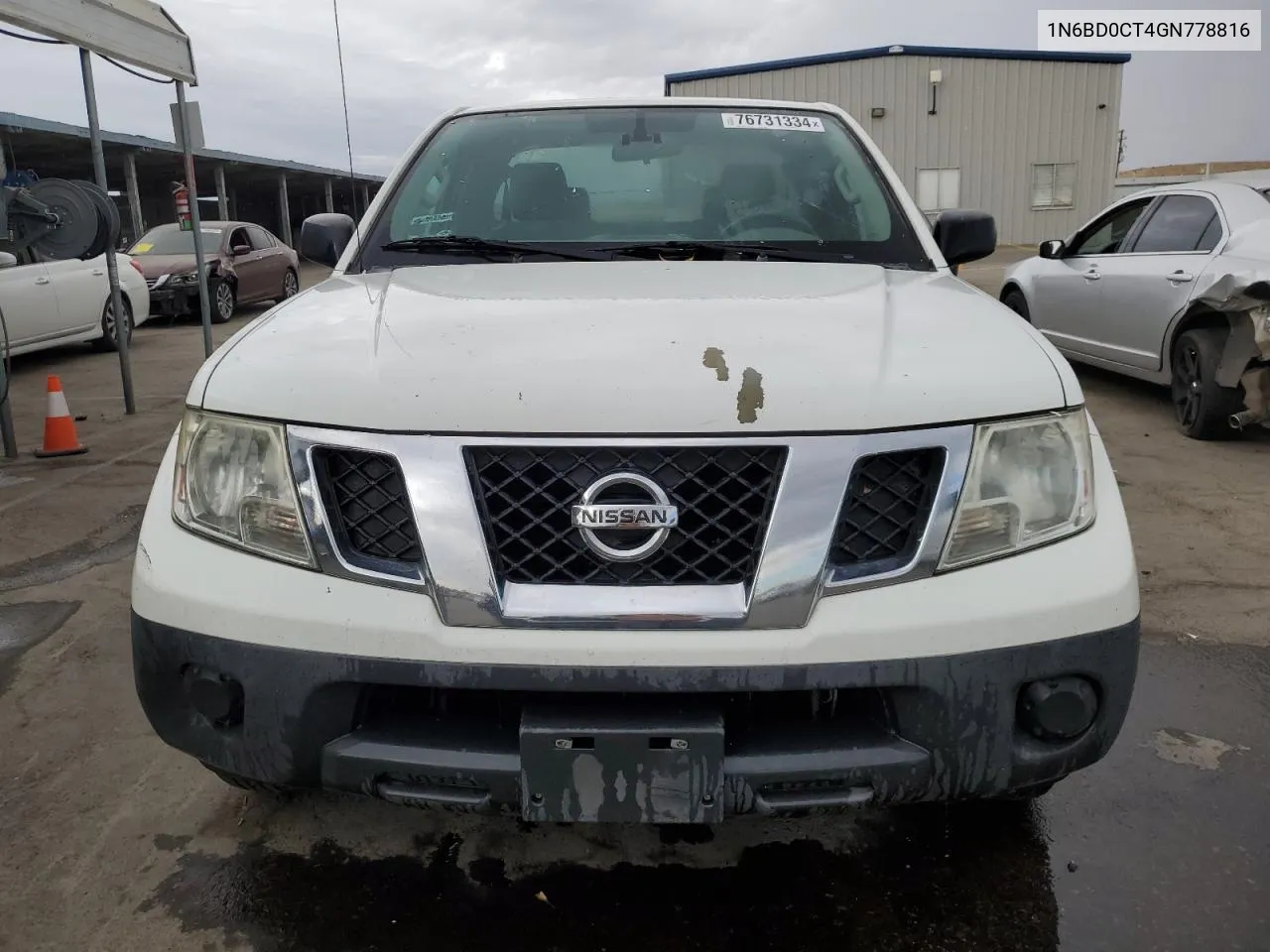 2016 Nissan Frontier S VIN: 1N6BD0CT4GN778816 Lot: 76731334