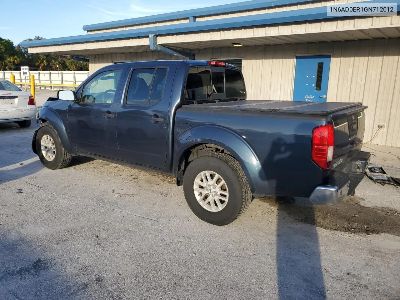 1N6AD0ER1GN712012 2016 Nissan Frontier S