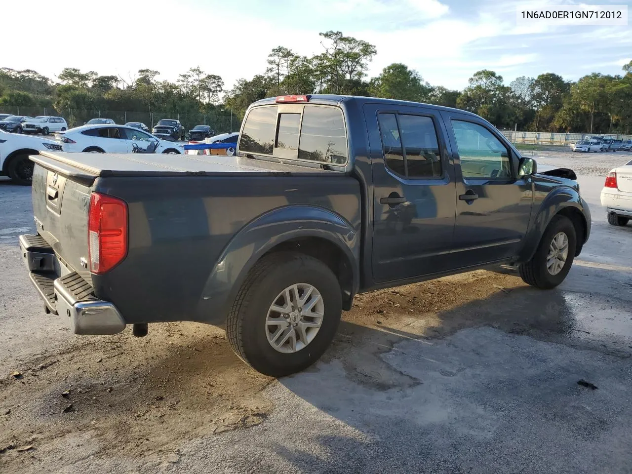 1N6AD0ER1GN712012 2016 Nissan Frontier S