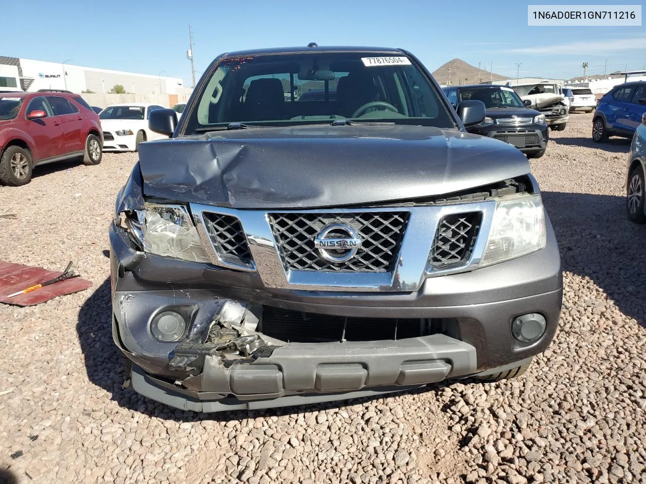 2016 Nissan Frontier S VIN: 1N6AD0ER1GN711216 Lot: 77876504