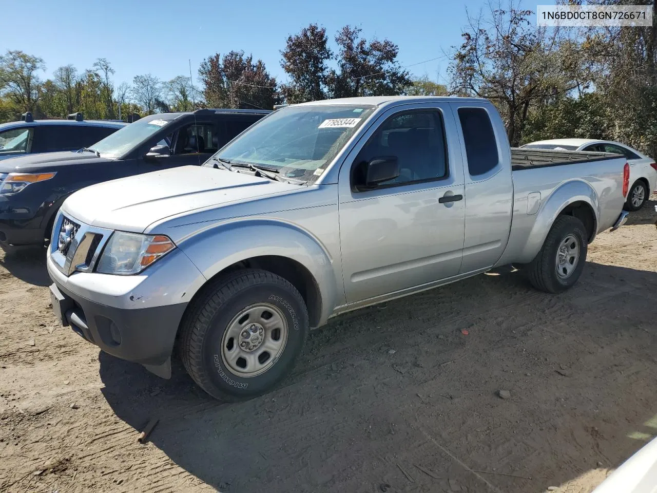 2016 Nissan Frontier S VIN: 1N6BD0CT8GN726671 Lot: 77955344