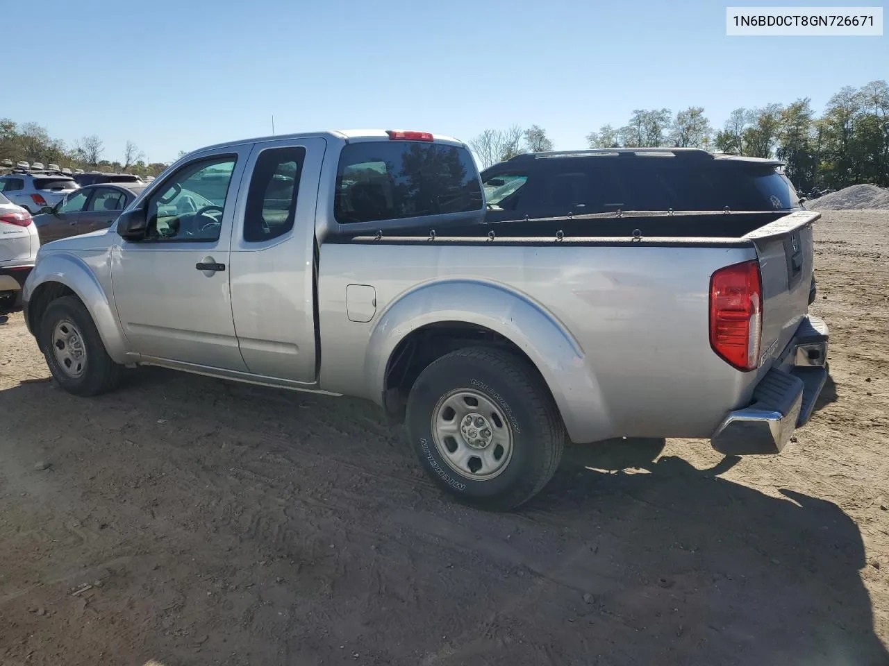 2016 Nissan Frontier S VIN: 1N6BD0CT8GN726671 Lot: 77955344