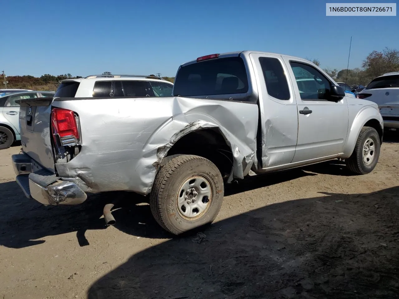 2016 Nissan Frontier S VIN: 1N6BD0CT8GN726671 Lot: 77955344