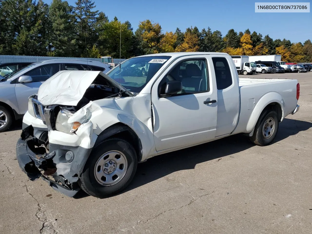 2016 Nissan Frontier S VIN: 1N6BD0CT8GN737086 Lot: 78063964