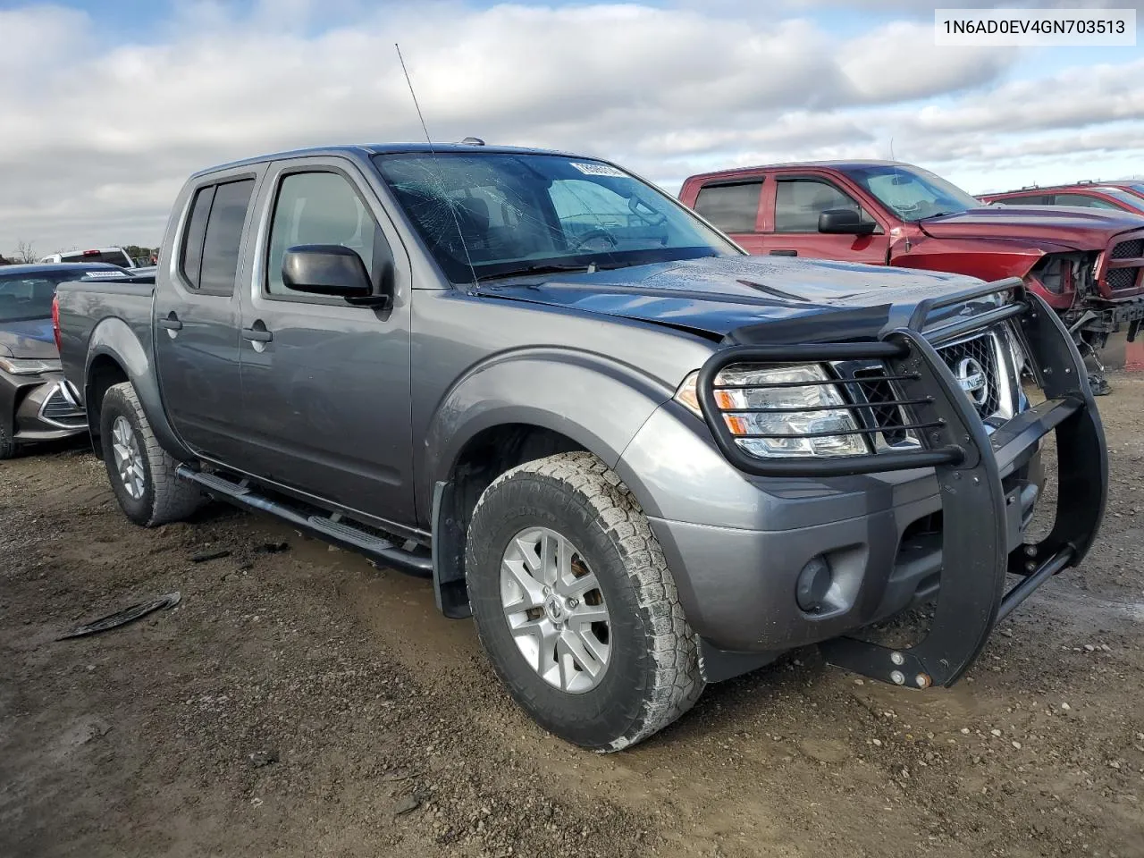 2016 Nissan Frontier S VIN: 1N6AD0EV4GN703513 Lot: 78595114