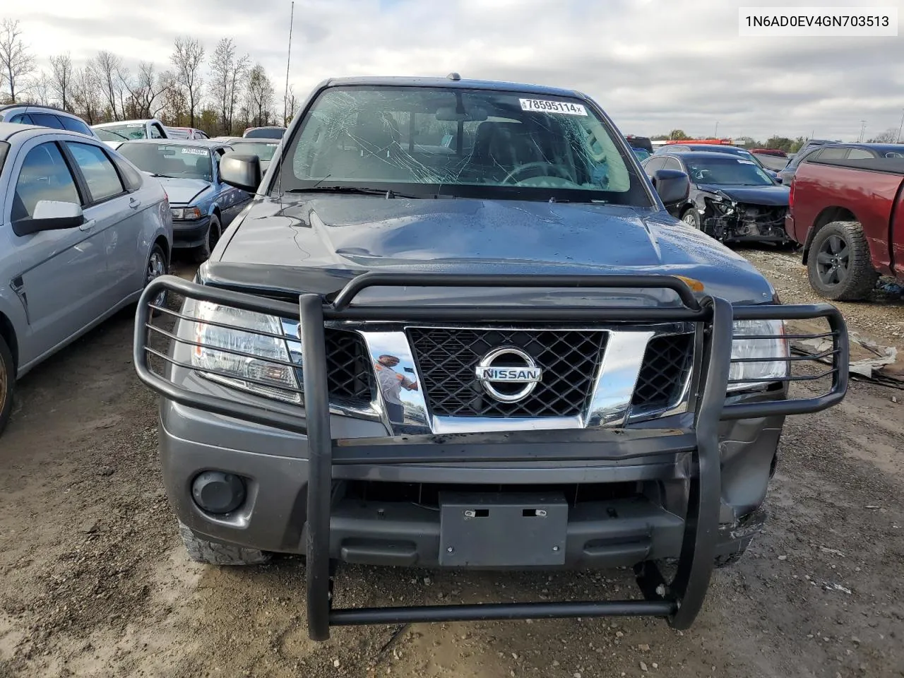 2016 Nissan Frontier S VIN: 1N6AD0EV4GN703513 Lot: 78595114