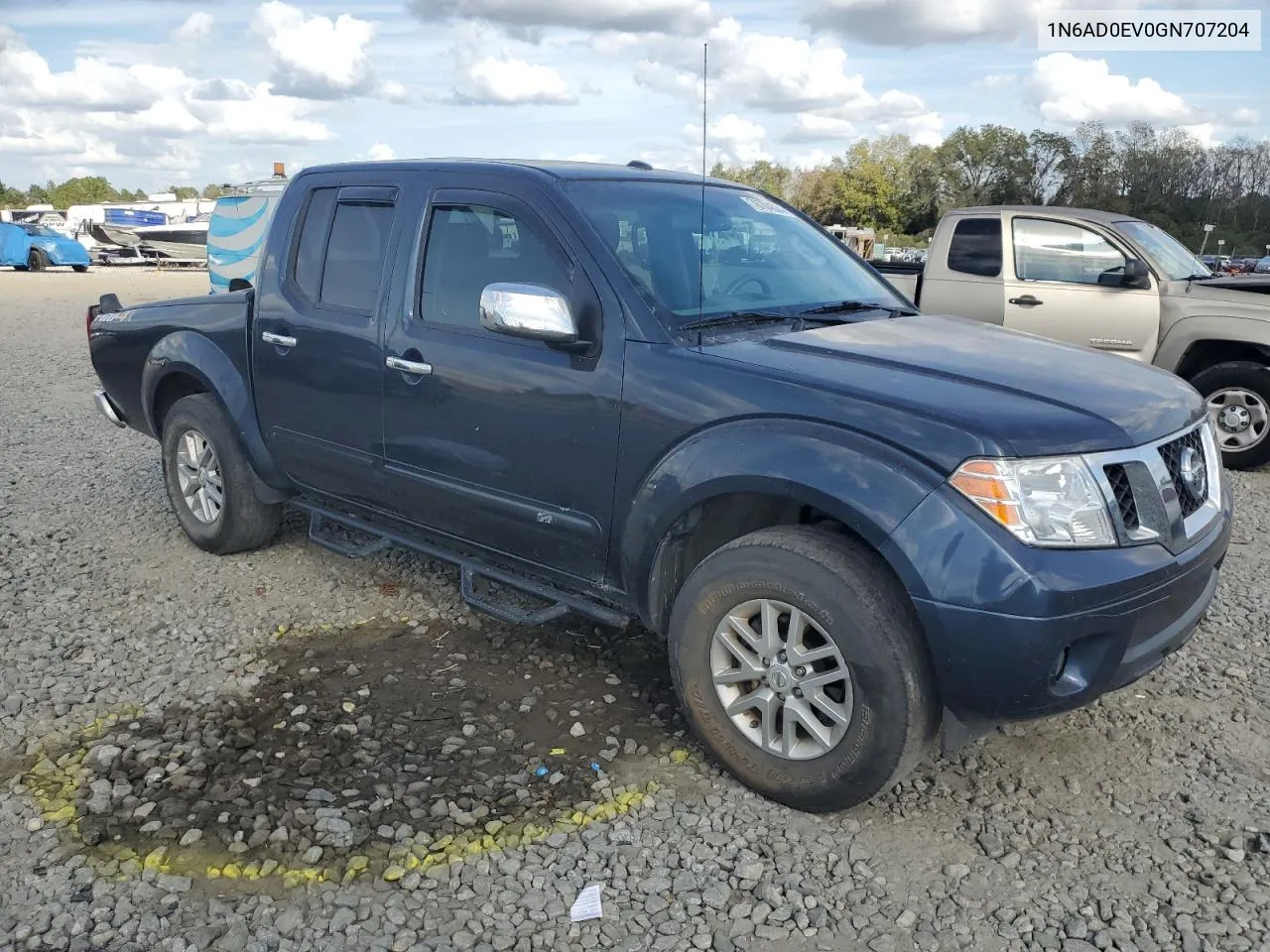 2016 Nissan Frontier S VIN: 1N6AD0EV0GN707204 Lot: 78704834