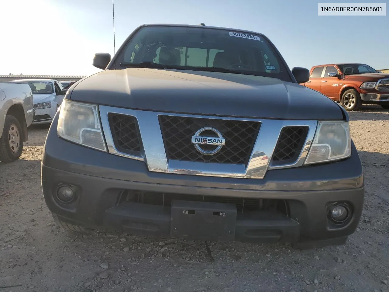 2016 Nissan Frontier S VIN: 1N6AD0ER0GN785601 Lot: 80783434