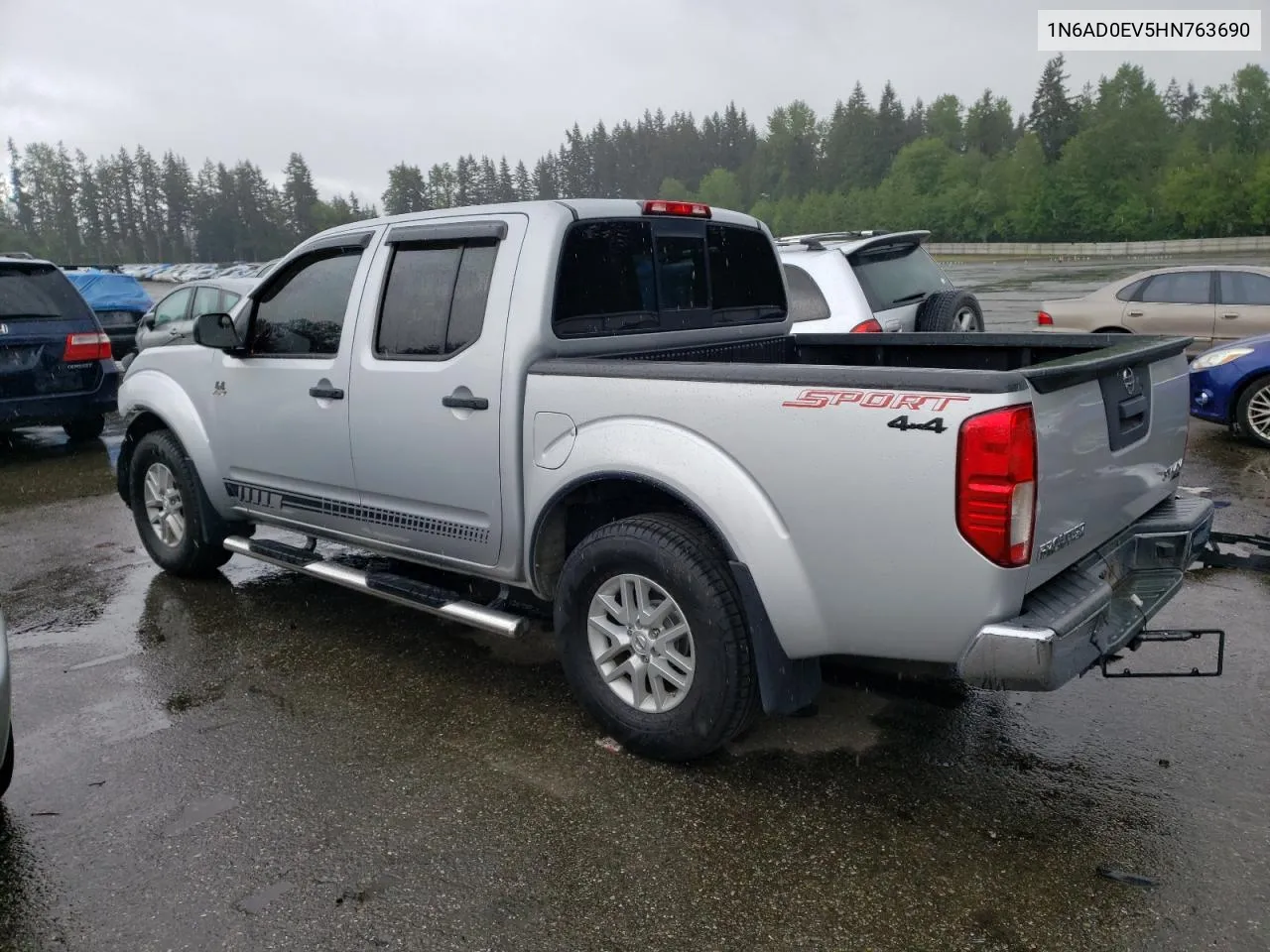 2017 Nissan Frontier S VIN: 1N6AD0EV5HN763690 Lot: 52759524