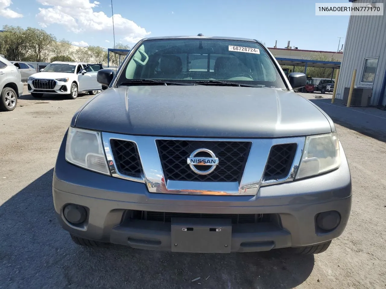 2017 Nissan Frontier S VIN: 1N6AD0ER1HN777170 Lot: 68728724