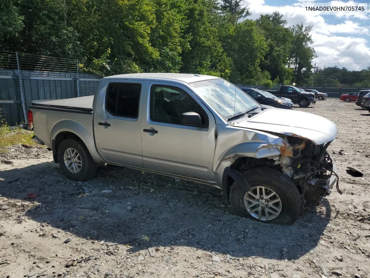 2017 Nissan Frontier S VIN: 1N6AD0EV0HN705745 Lot: 69391404