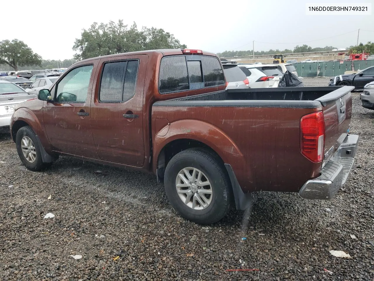 2017 Nissan Frontier S VIN: 1N6DD0ER3HN749321 Lot: 72354064