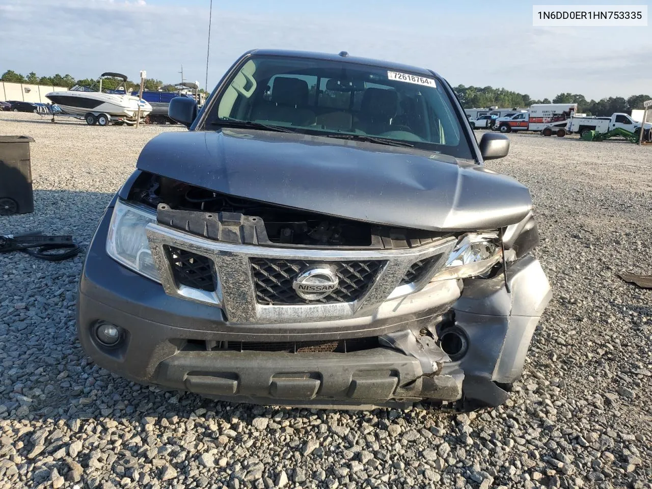 2017 Nissan Frontier S VIN: 1N6DD0ER1HN753335 Lot: 72618764