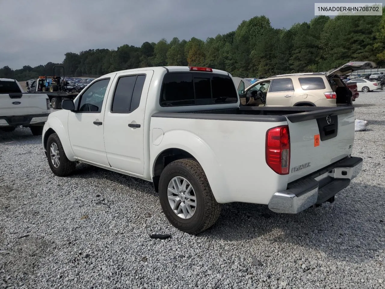 2017 Nissan Frontier S VIN: 1N6AD0ER4HN708702 Lot: 72896334