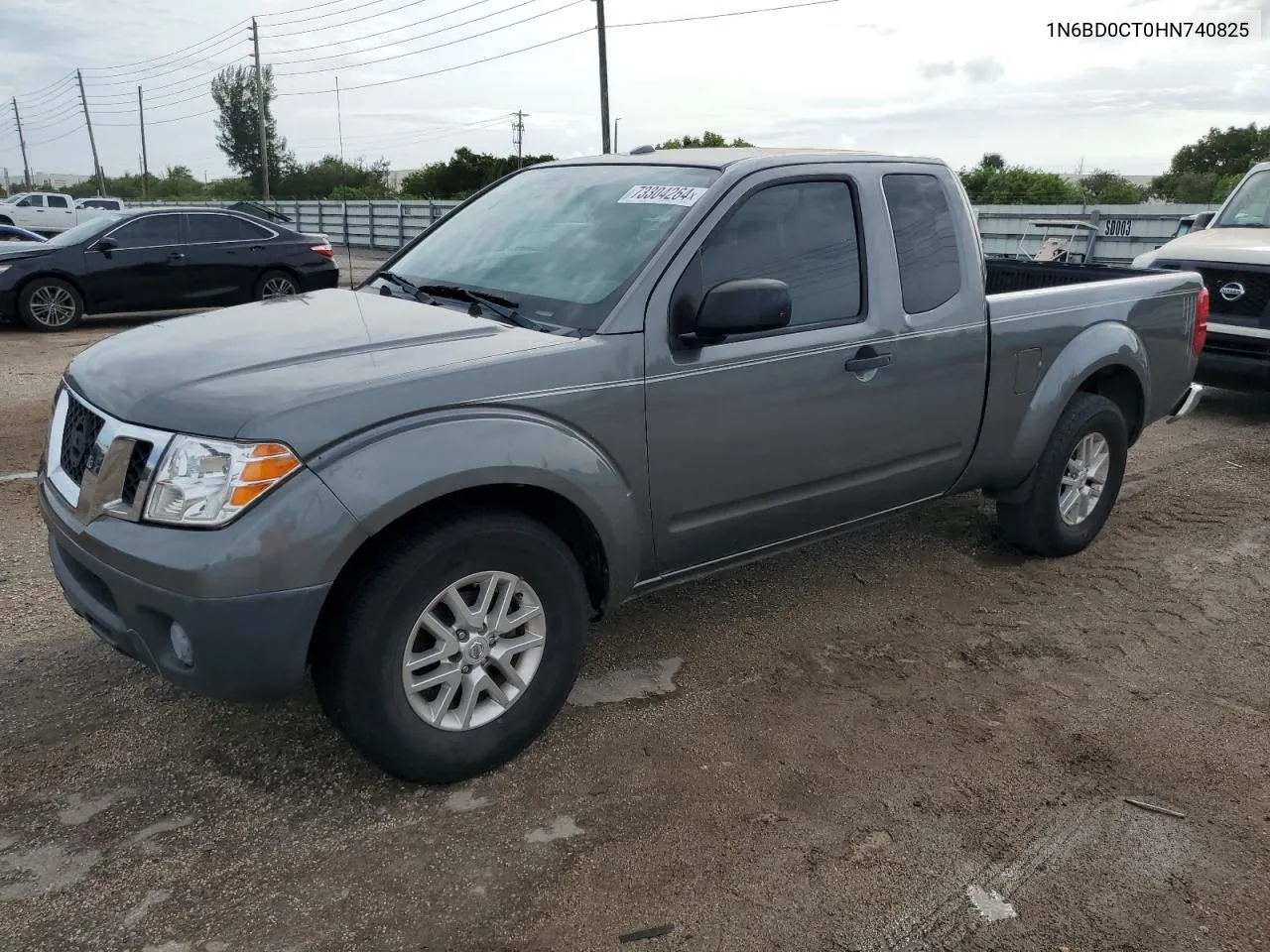 2017 Nissan Frontier S VIN: 1N6BD0CT0HN740825 Lot: 73304264