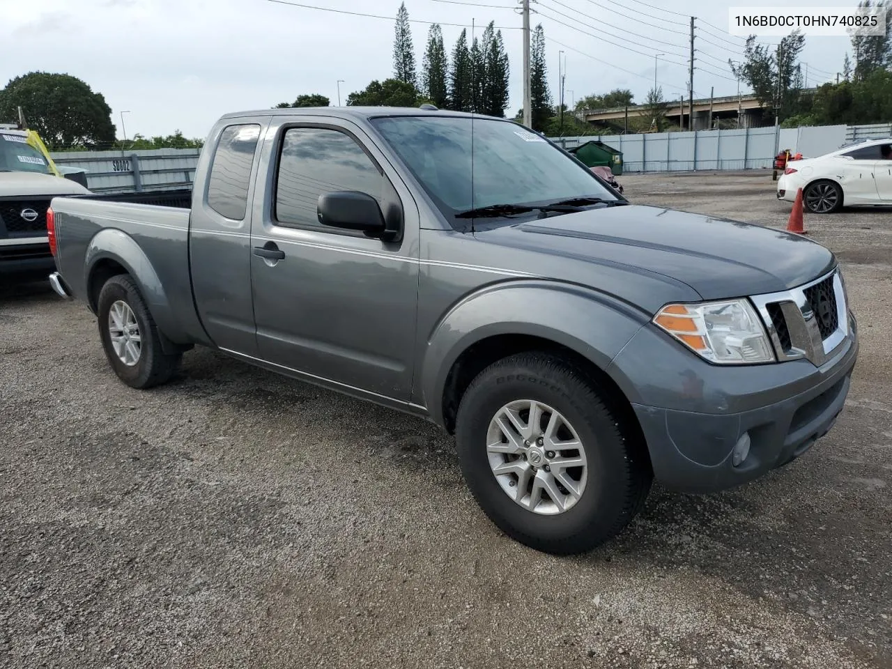 2017 Nissan Frontier S VIN: 1N6BD0CT0HN740825 Lot: 73304264