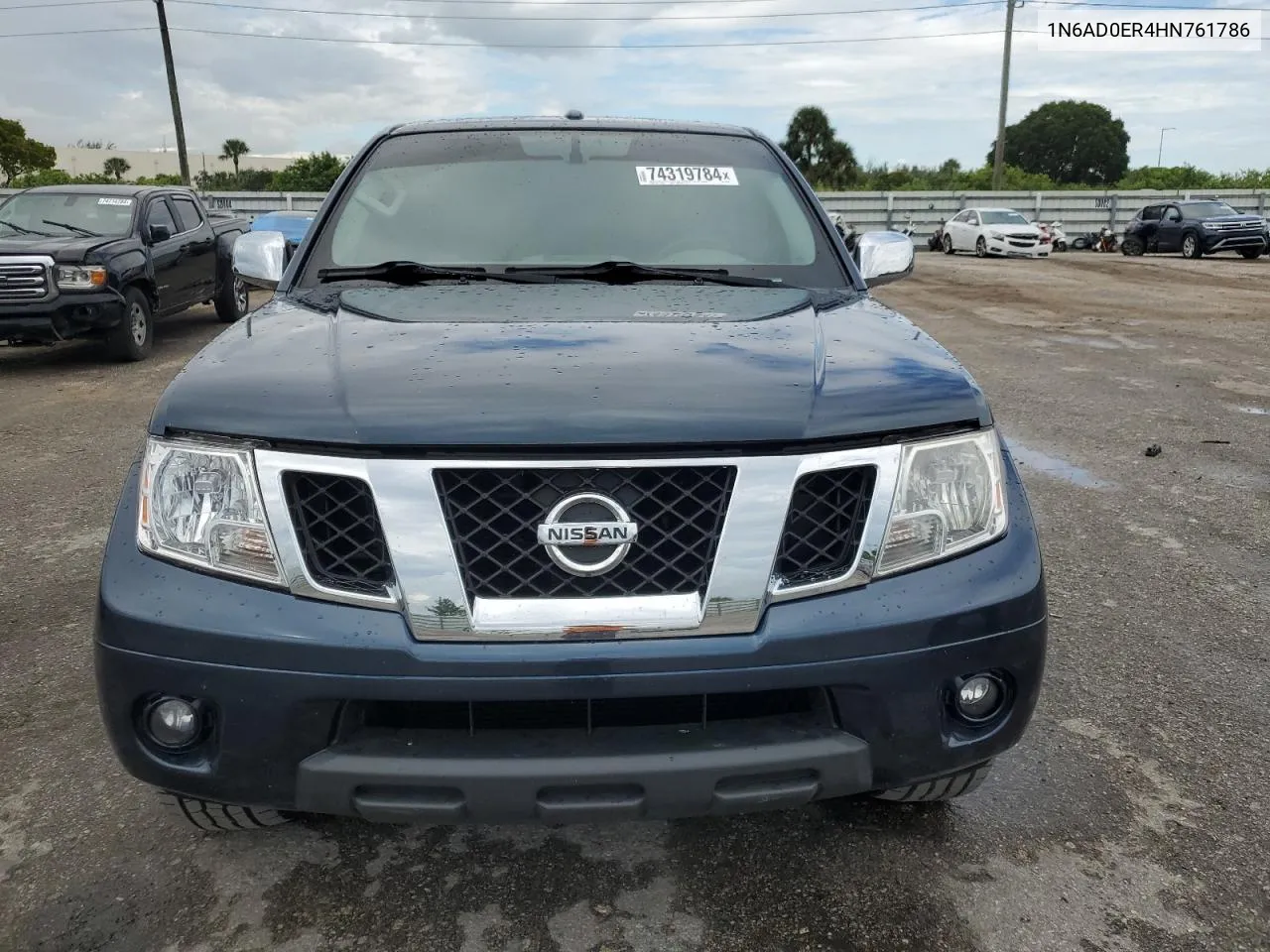 2017 Nissan Frontier S VIN: 1N6AD0ER4HN761786 Lot: 74319784